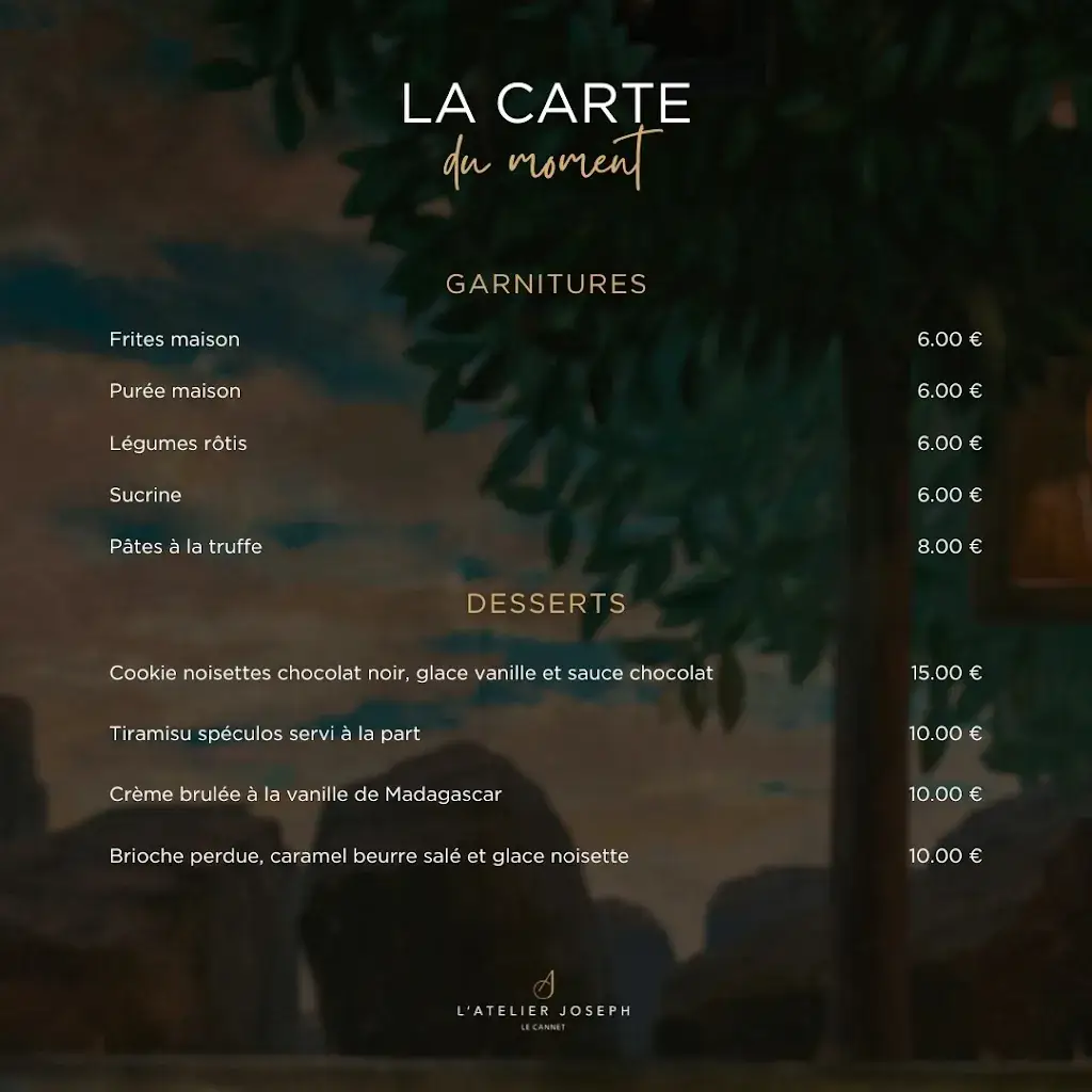 Menu_L'atelier Joseph_Cannet_image_3