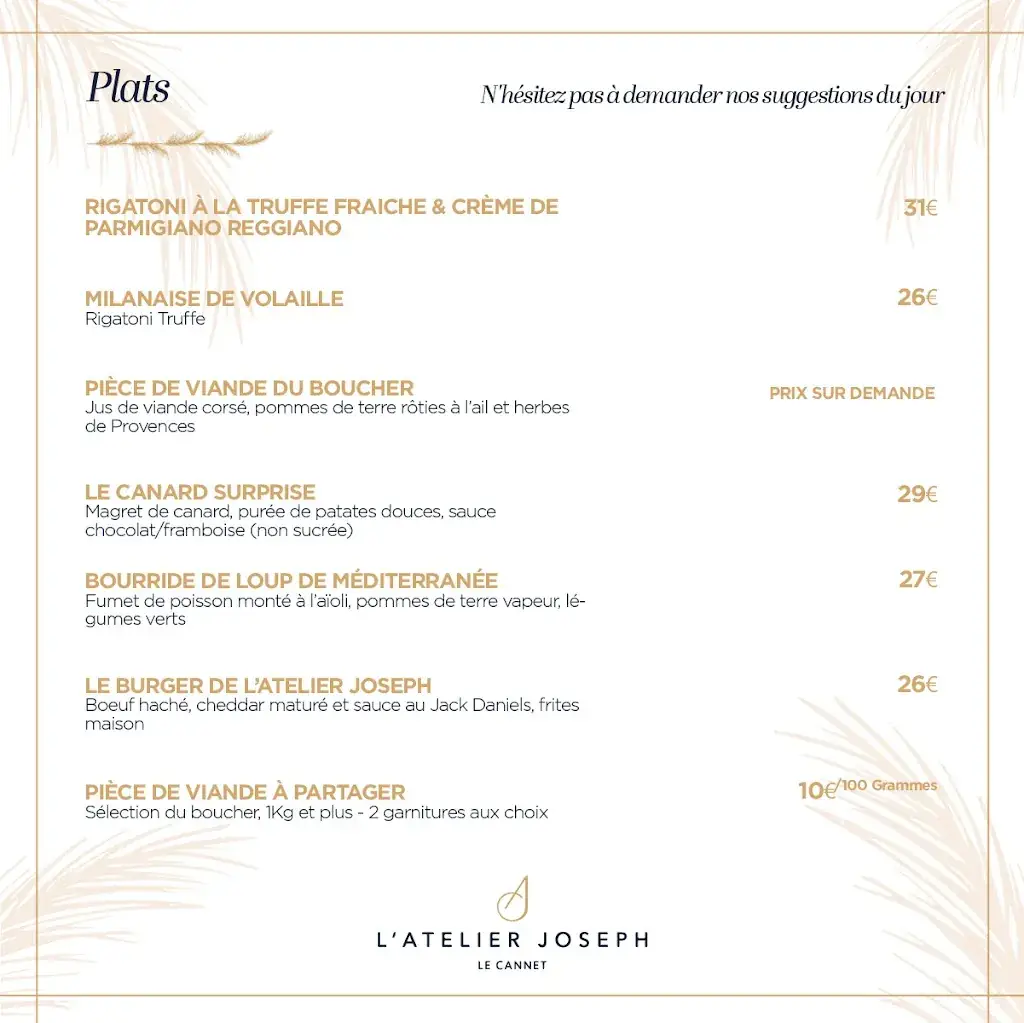 Menu_L'atelier Joseph_Cannet_image_4
