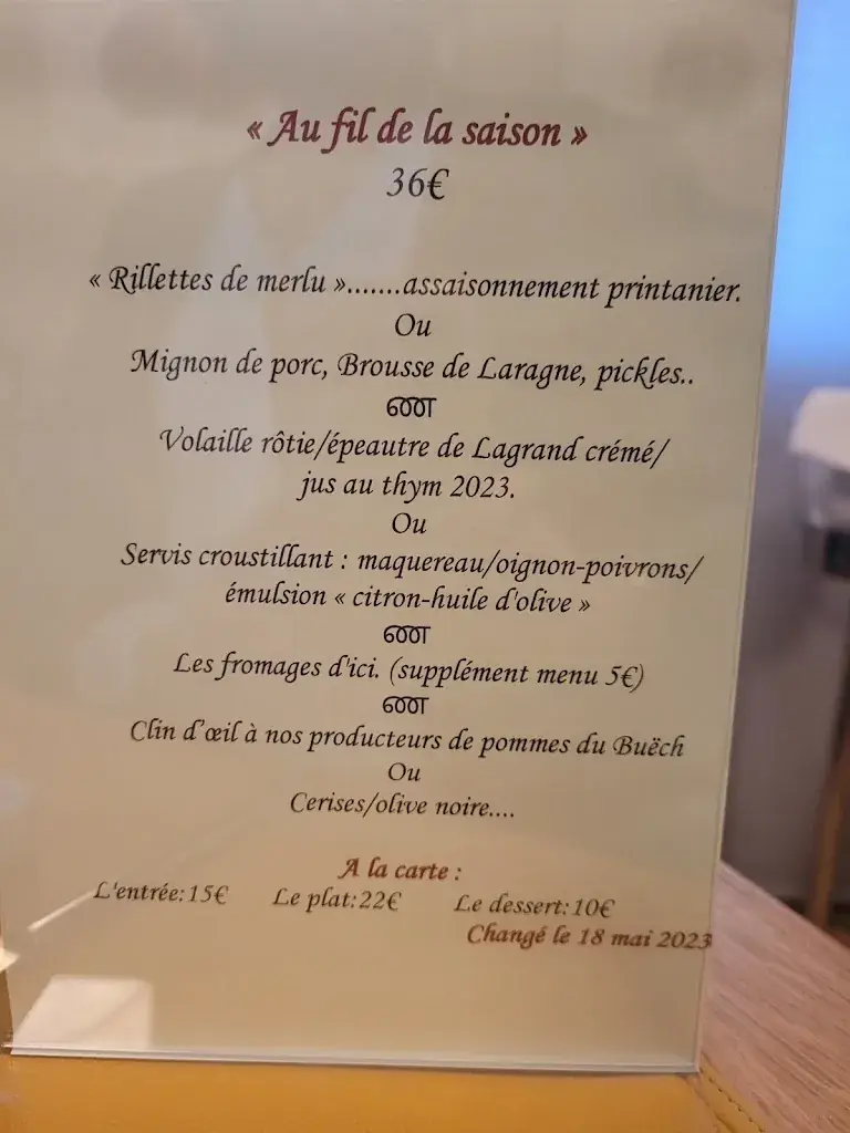 Menu_L'Araignée Gourmande_Laragne-Montéglin_image_4