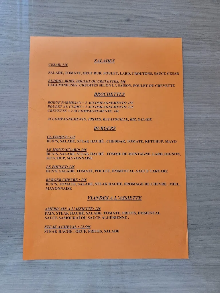 Menu_L’atelier 23 le cannet_Cannet_image_1