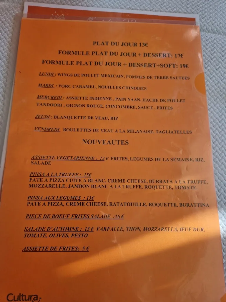 Menu_L’atelier 23 le cannet_Cannet_image_2