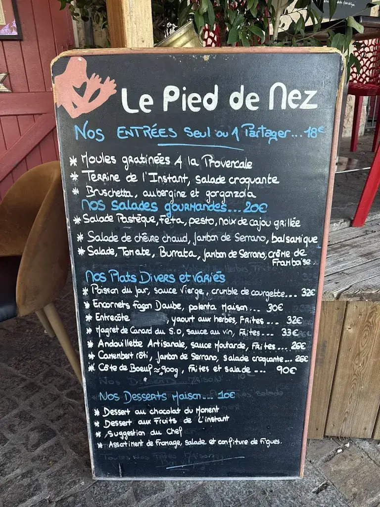 Menu_Le Pied de Nez_Castellet_image_1