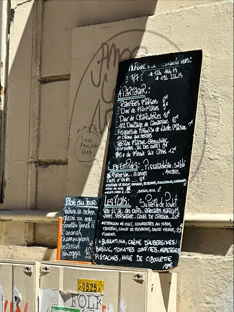 Menu_Le Trois Quarts_Marseille_immagine_4