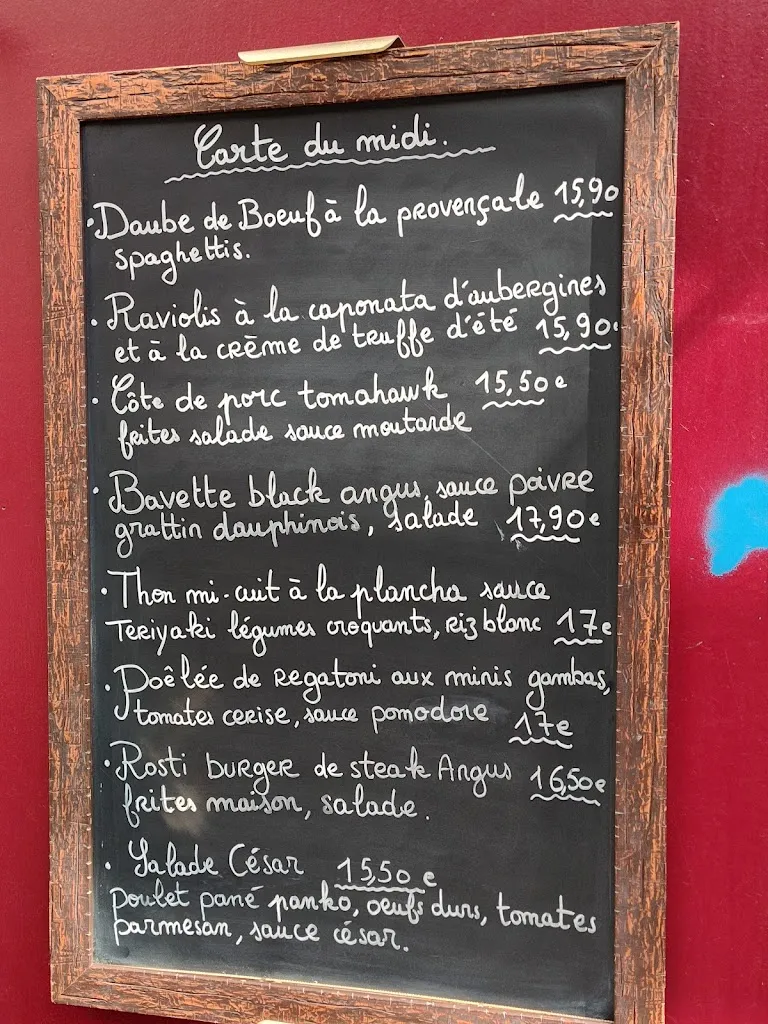 Menu_Le Bistroquet_Marseille_image_1