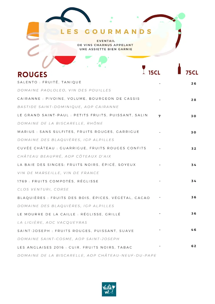 Menu_Voilà Vé_Marseille_image_1