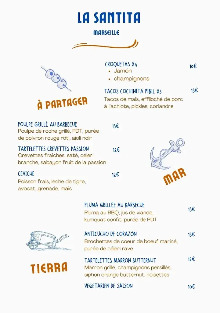 Menu_La Santita_Marseille_immagine_2