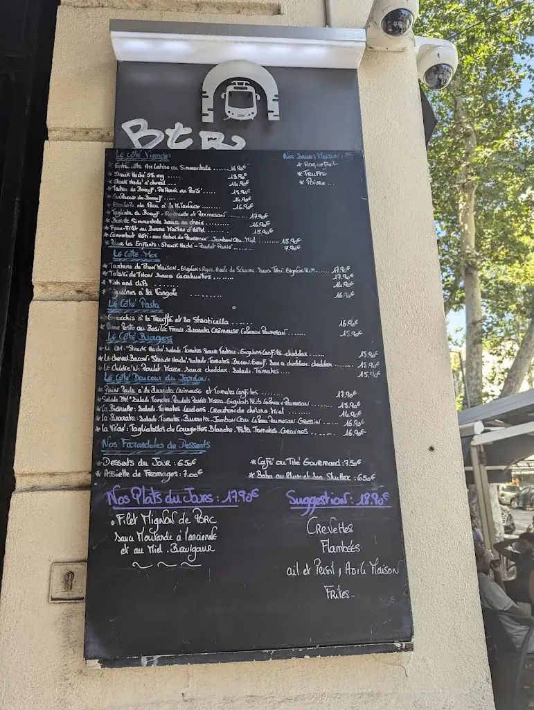 Menu_Le Dernier Métro_Marseille_image_1