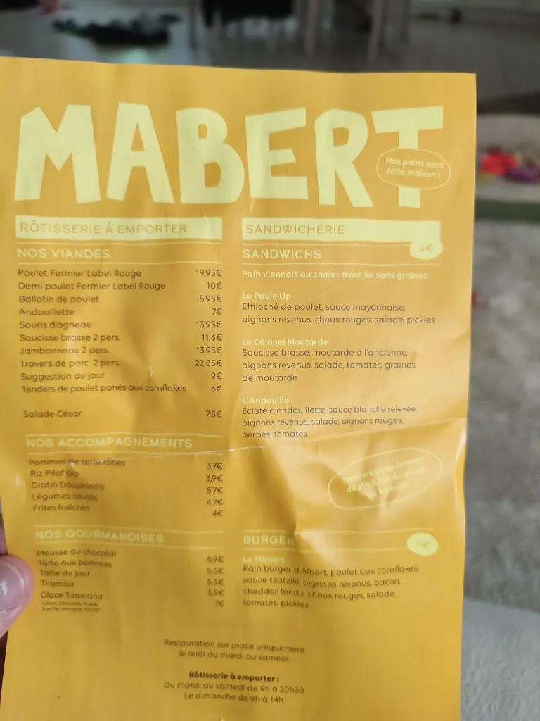 Menu_Rôtisserie Mabert_Marseille_image_1