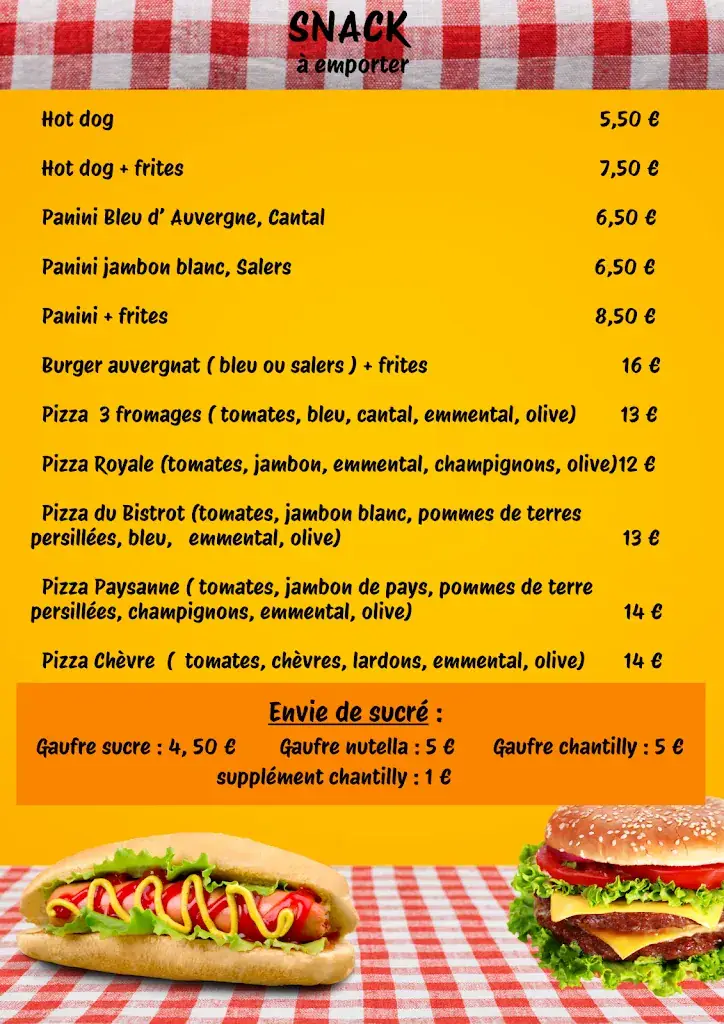 Menu_Le bistrot du lac arnac_Arnac_image_1