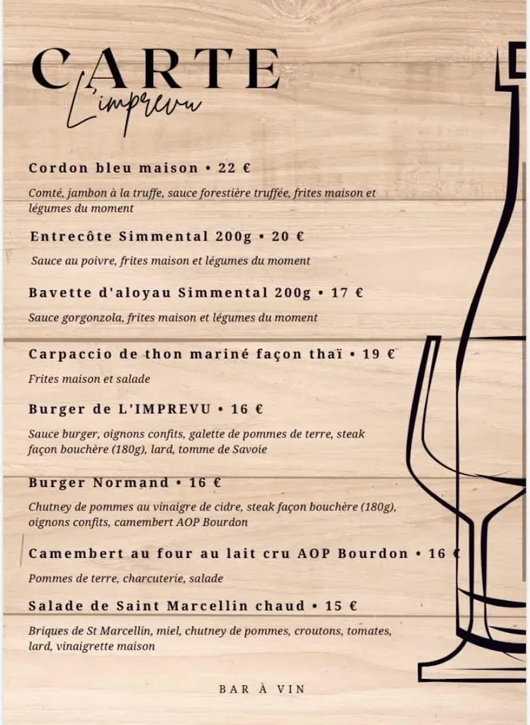 Menu_L'imprévu_Cannet-des-Maures_image_4