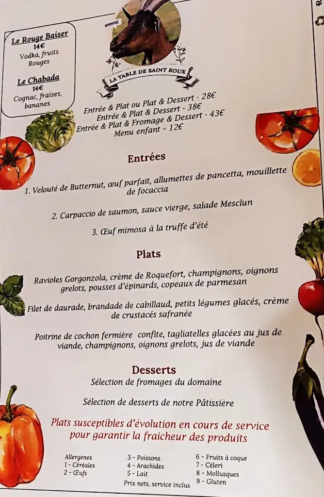 Menu_La Table Saint-Roux_Cannet-des-Maures_image_3
