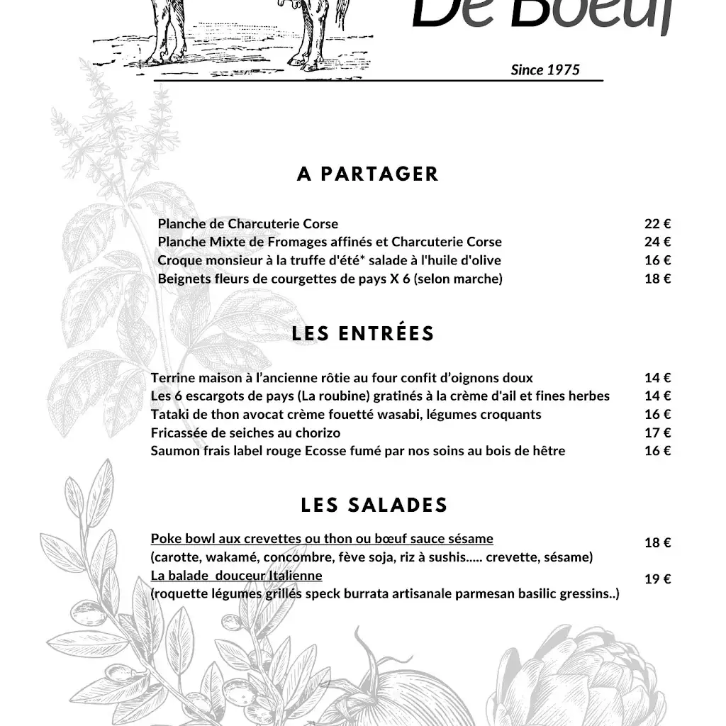 Menu_La Pièce de Bœuf_Cannet-des-Maures_image_2