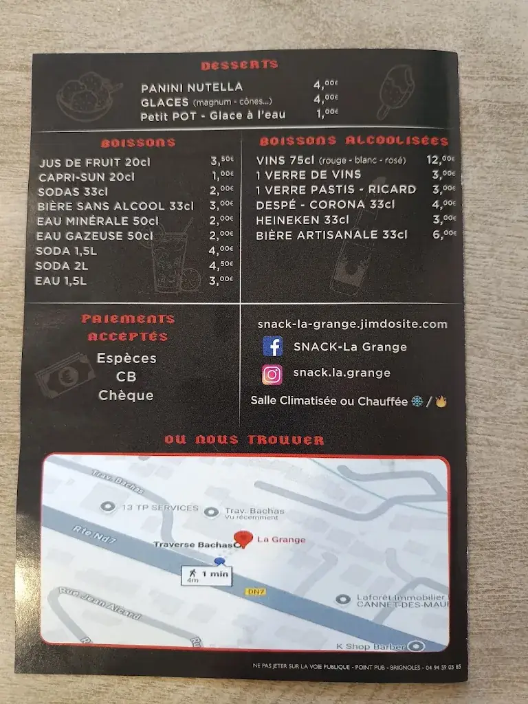 Menü_La Grange_Cannet-des-Maures_Bild_4