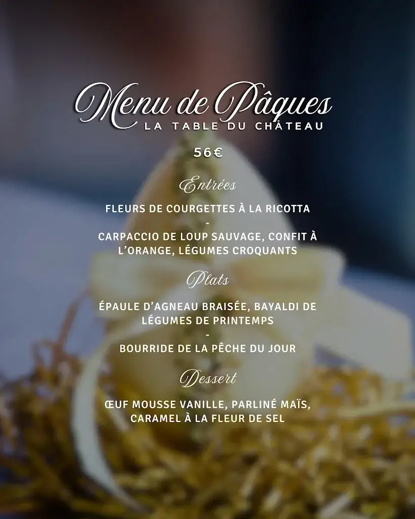 Menu_La Table du Château - Château Les Preyres - Restaurant dans le Var_Muy_immagine_1