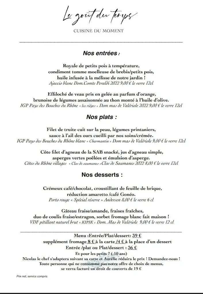 Menu_Le gout du temps_Monêtier-les-Bains_image_3