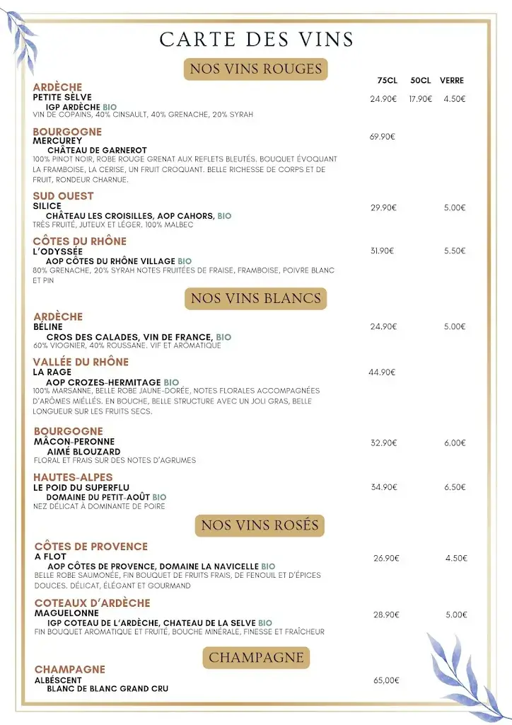 Menu_la Terrasse des Grands Bains_Monêtier-les-Bains_image_3