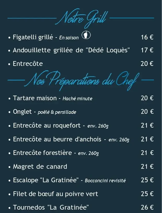 Menu_La Gratinée Brasserie Restaurant by Capo Rosso_Marseille_image_2