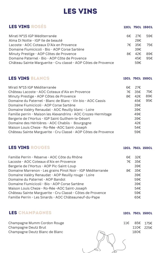 Menu_Rowing Club Restaurant_Marseille_image_3