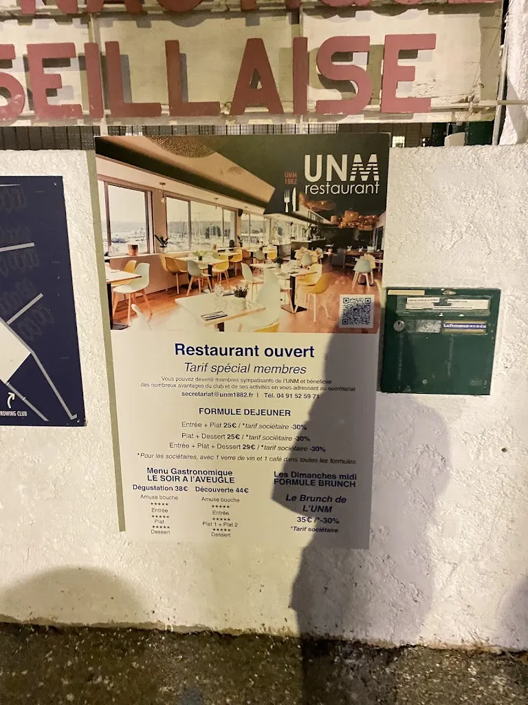 Menu_UNM - Restaurant Marseille_Marseille_image_1