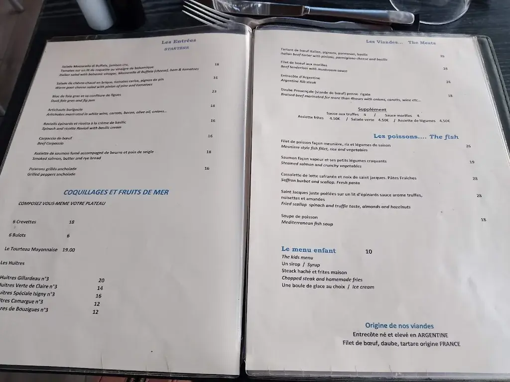 Menu_Le Petit Pavillon_Marseille_image_4