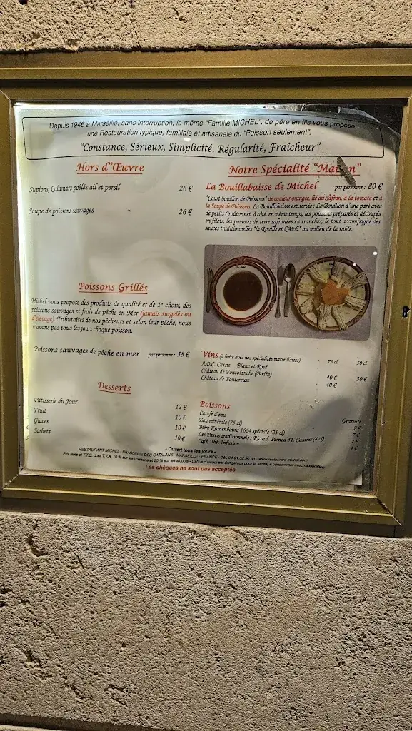 Menu_Restaurant Michel_Marseille_image_2