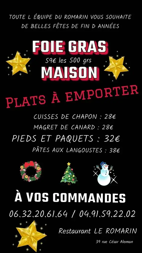 Menu_Le Romarin_Marseille_image_3