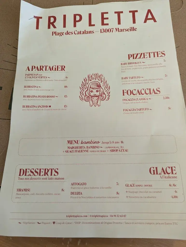 Menu_Tripletta Catalans_Marseille_image_1