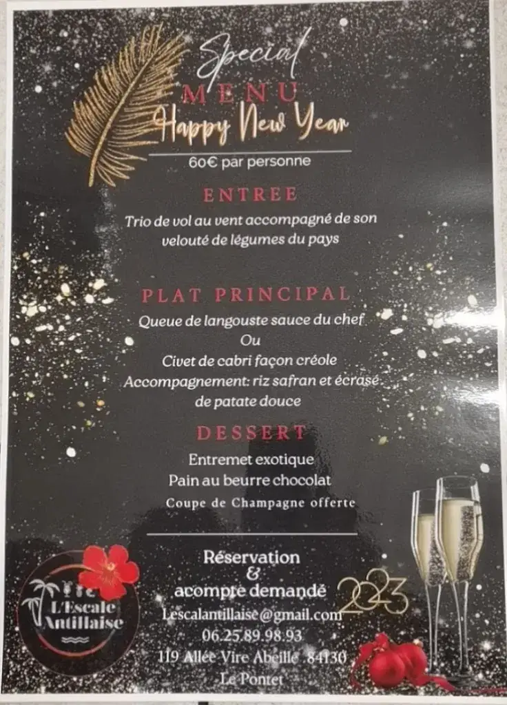 L'escale antillaise_Pontet_menu_image_1