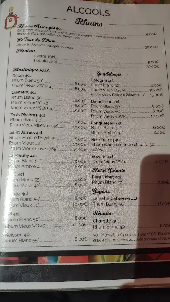 Menu_L'escale antillaise_Pontet_image_3