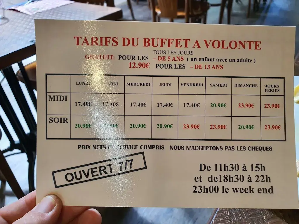 Menu_Restaurant La Gare_Pontet_immagine_2