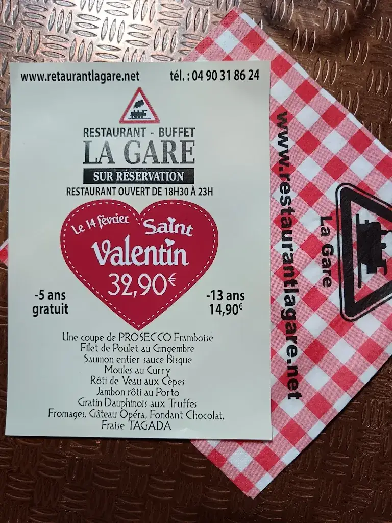 Menu_Restaurant La Gare_Pontet_immagine_3