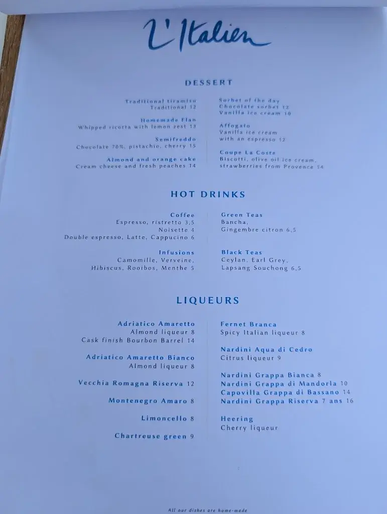 Menu_L'Italien à Château La Coste_Puy-Sainte-Réparade_image_1