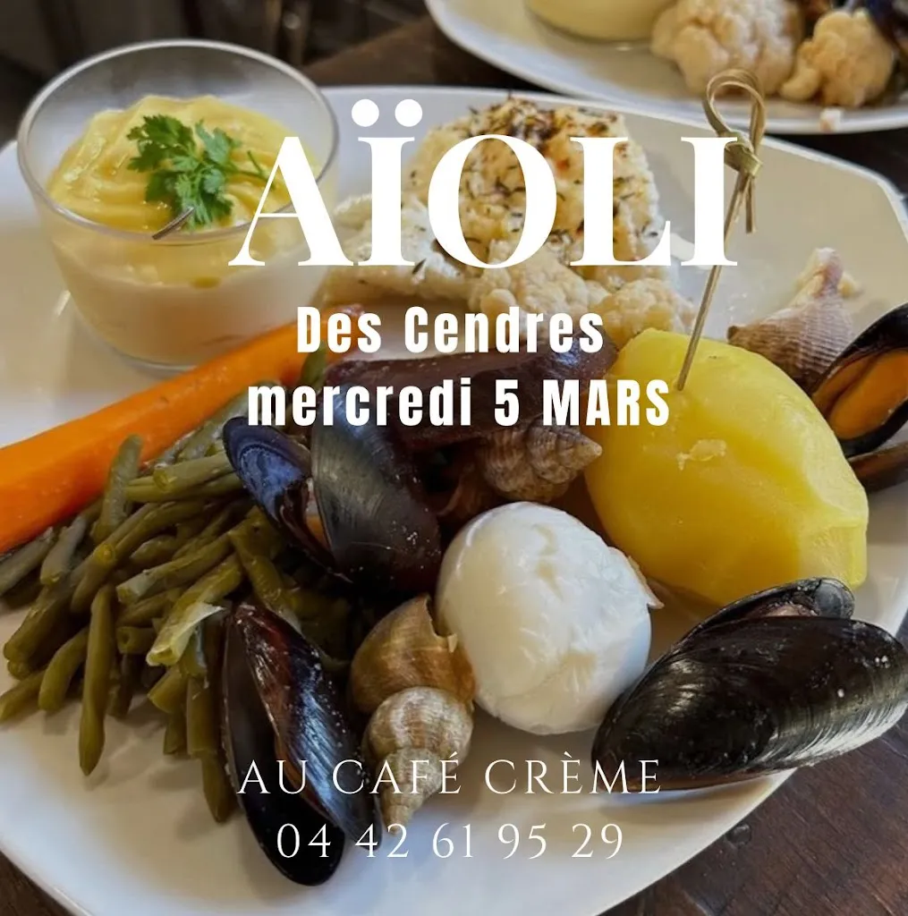 Au Café Crème restaurant in Puy-Sainte-Réparade