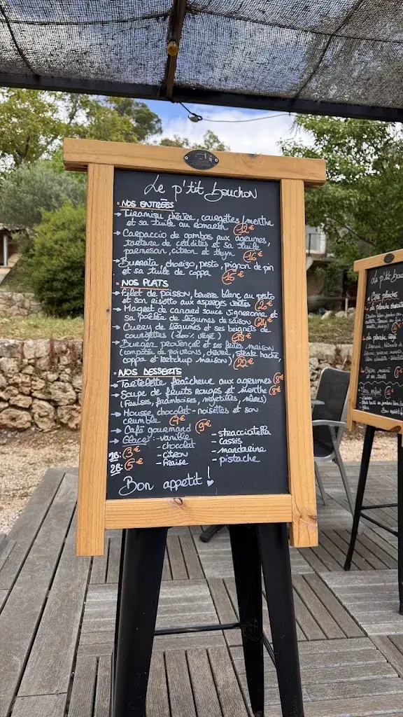 Menu_Bistrot le p'tit bouchon - Domaine Saint Louis la Manuelle_Thoronet_image_3