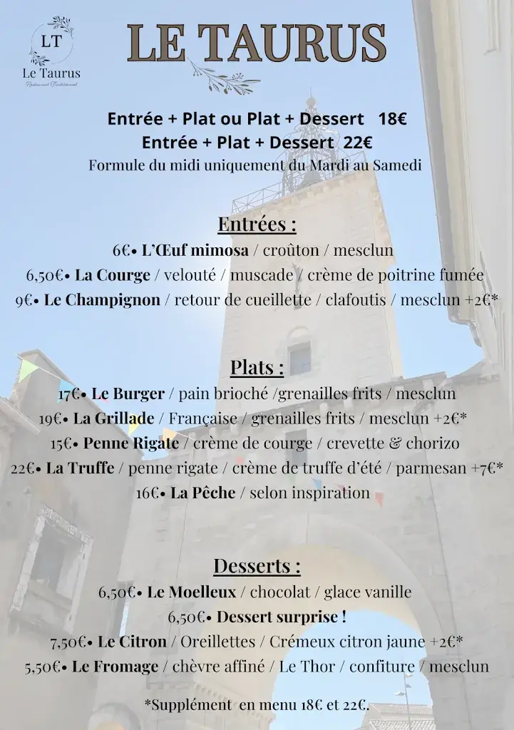 Menu_Le Taurus_Thor_image_1