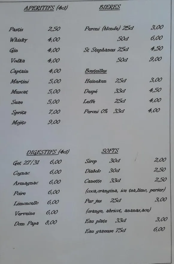 Menu_Restaurant Pizzeria la Sardaigne_Thor_image_1