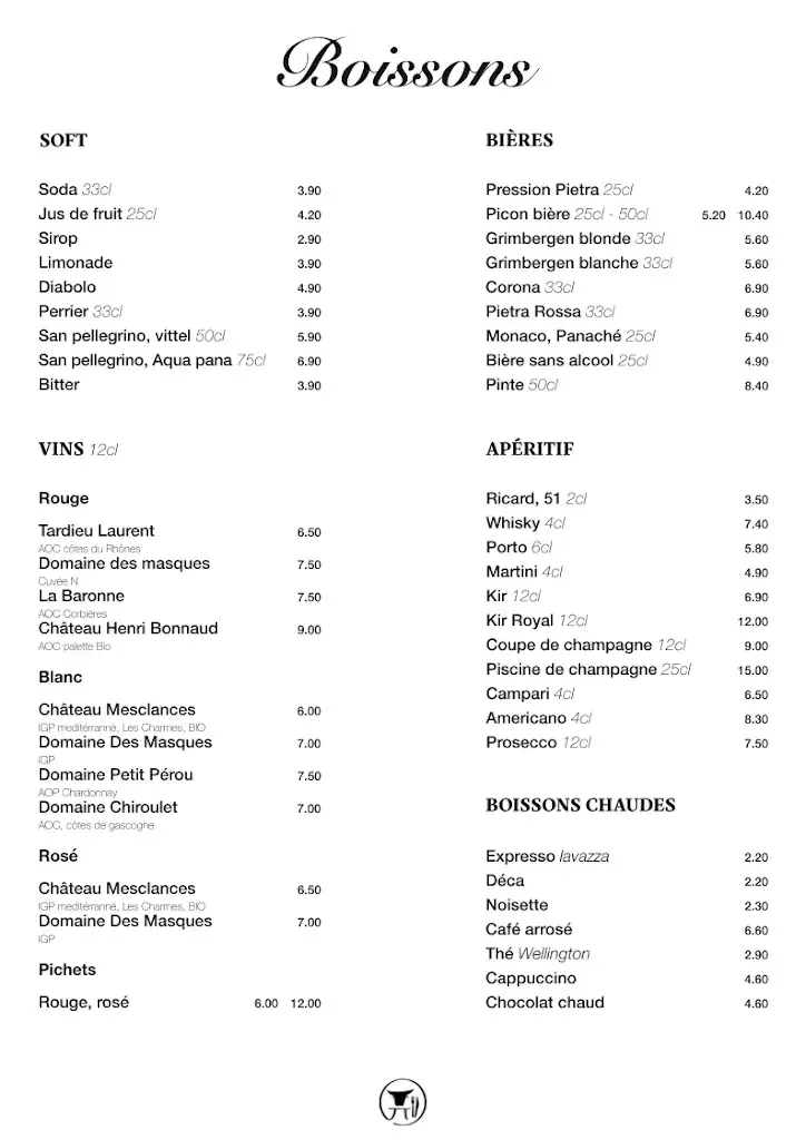 Menu_La Table du Boucher_Tholonet_image_1