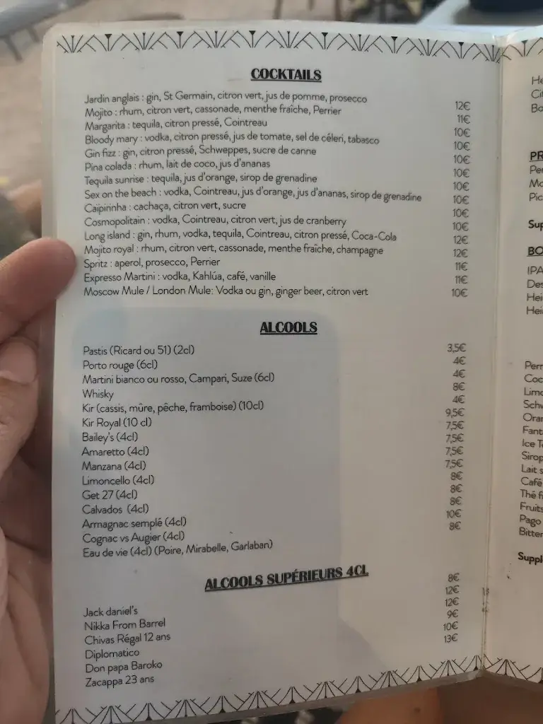 Menu_Le Relais Cézanne - Restaurant_Tholonet_image_2