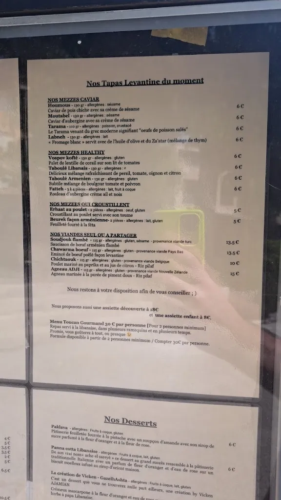 Menu_Le Toucan - Cuisine Méditerranéenne ☀️_Tholonet_image_4