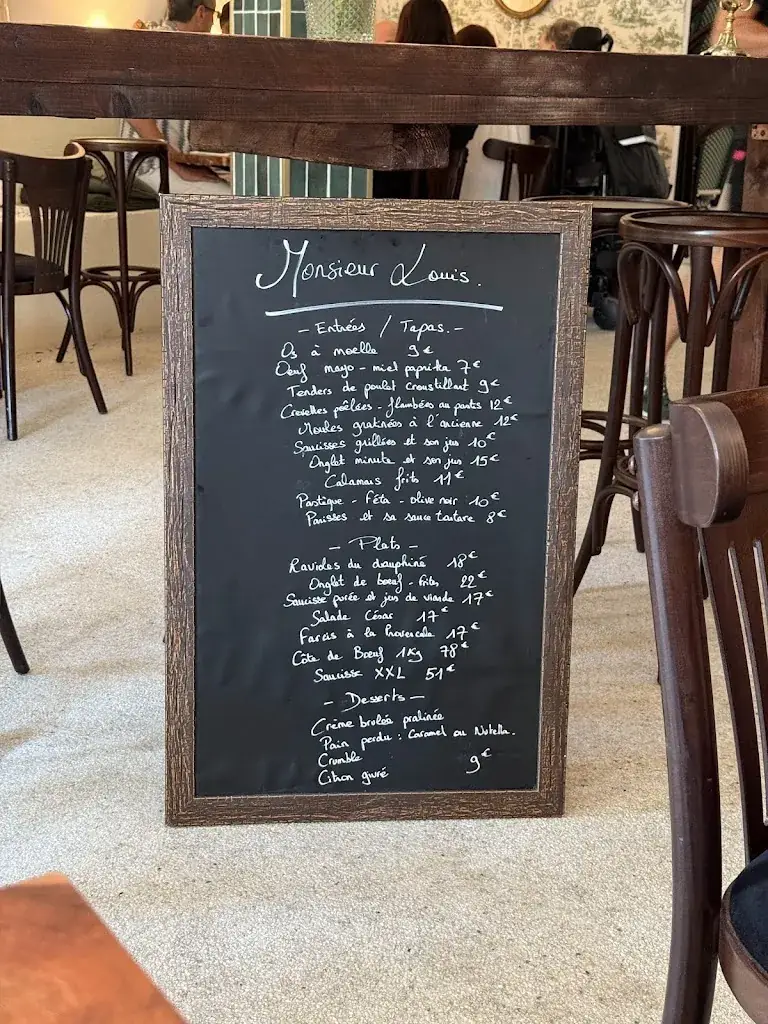 Menu_Monsieur Louis Le Tholonet_Tholonet_image_2