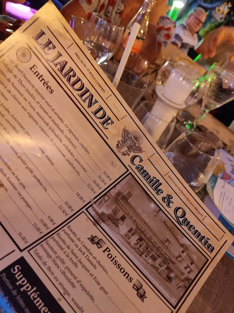 Menu_Le Jardin de Camille et Quentin_Peymeinade_imagen_4