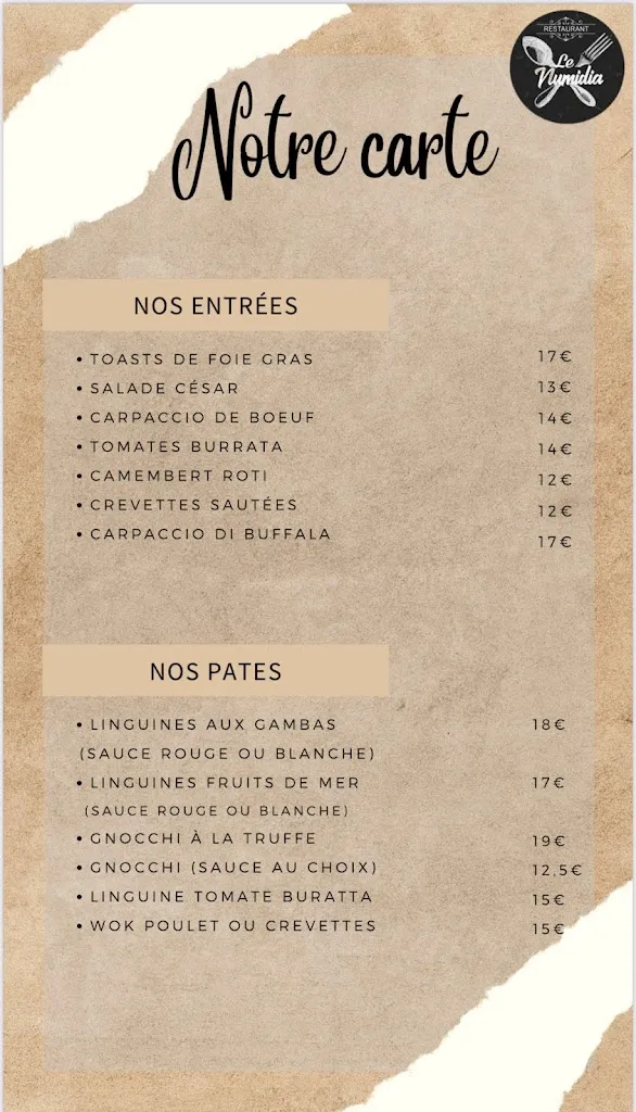 Menu_Le Numidia_Marseille_image_2
