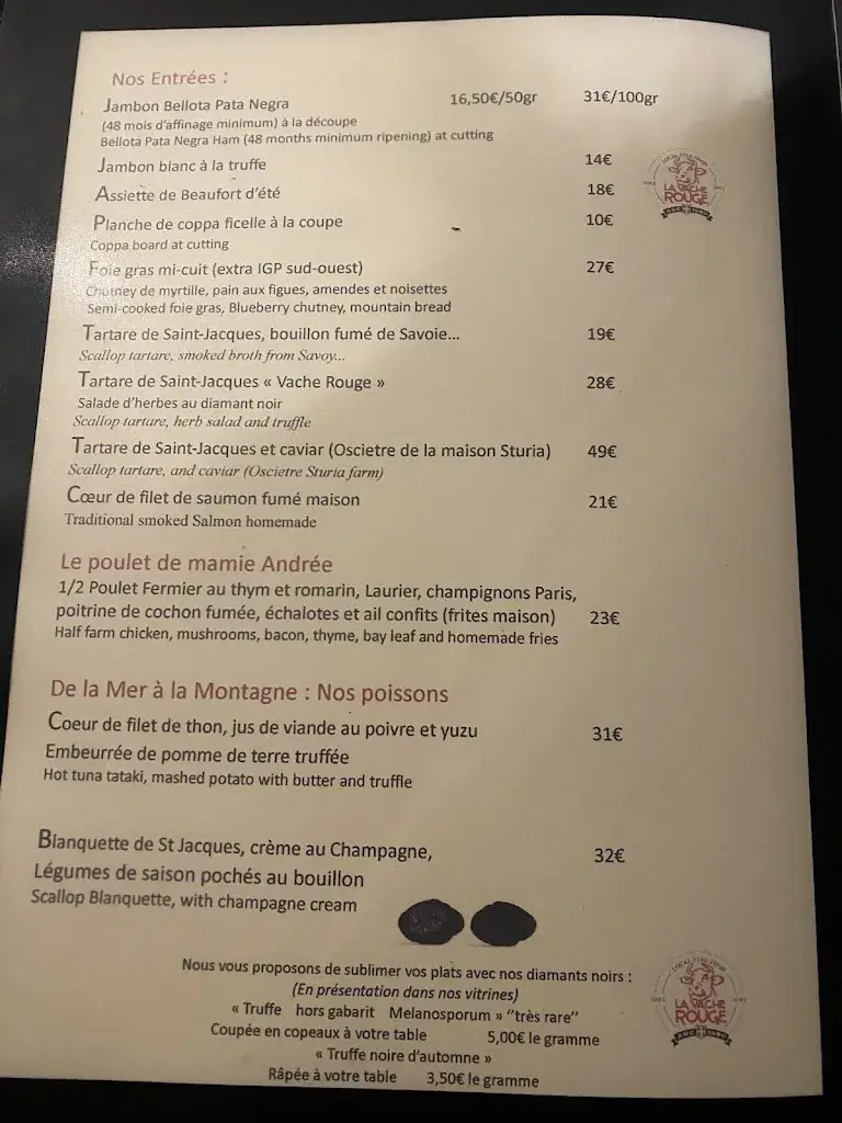 Menu_La Vache Rouge_Bourg-Saint-Maurice_image_3