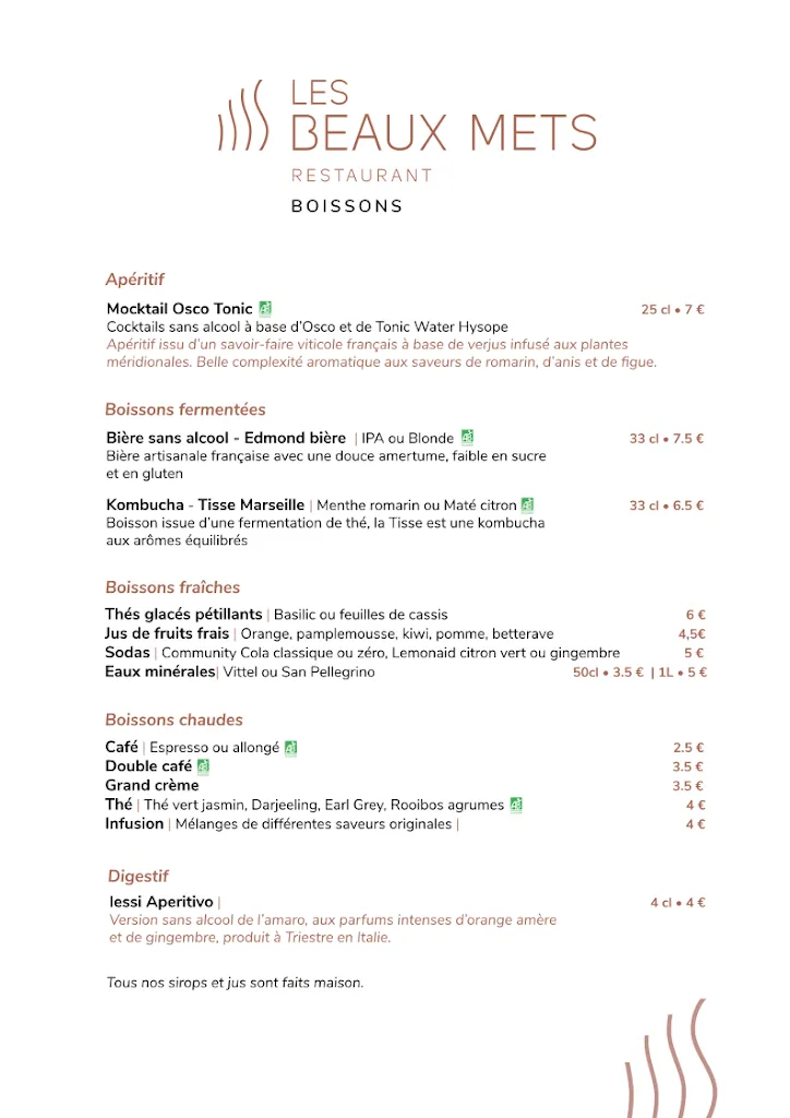 Menu_Les Beaux Mets_Marseille_image_1