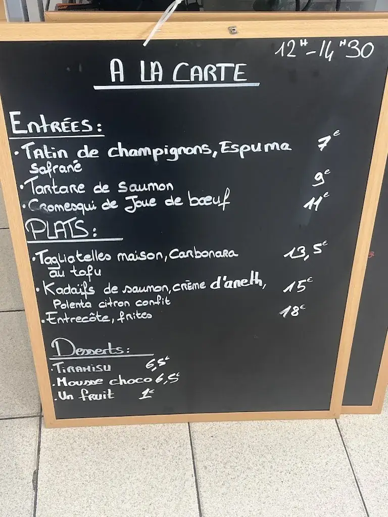 Menu_La Brasserie des Chartreux_Marseille_image_1