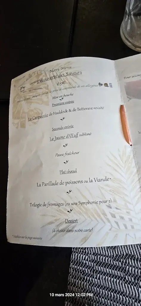 Menu_La Marmite du Pêcheur_Mées_image_1