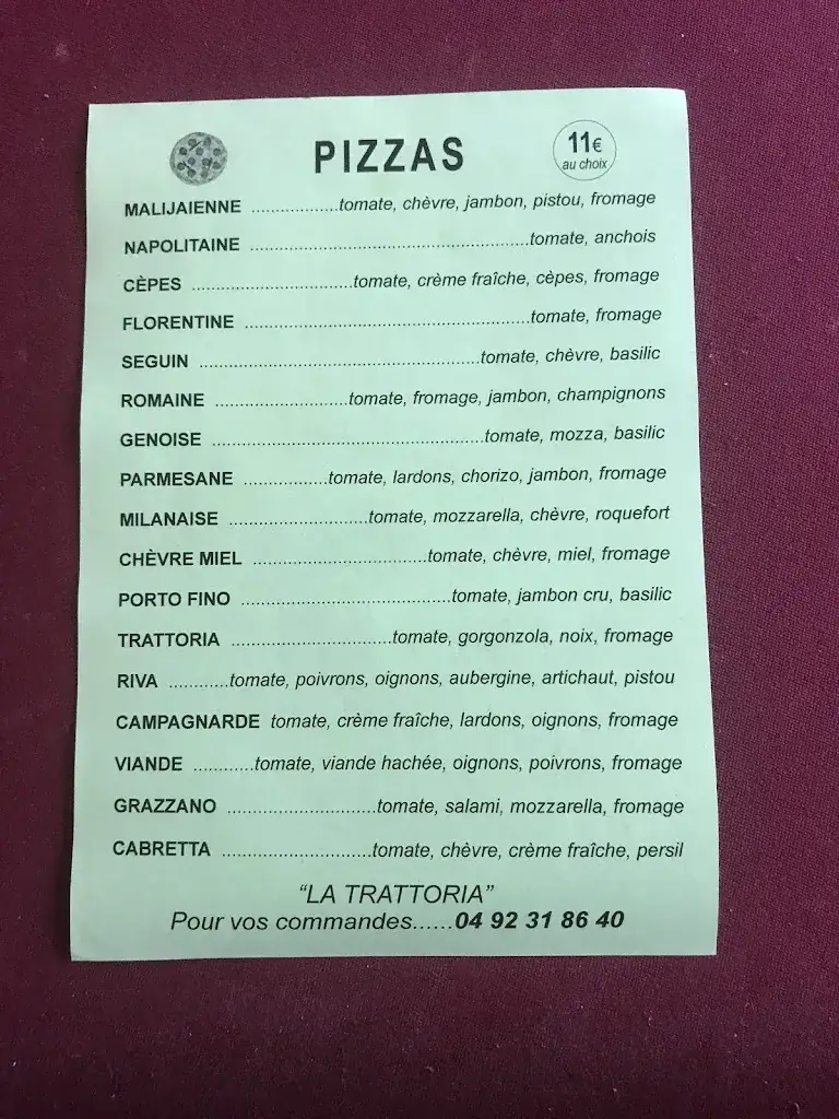 Menu_La Trattoria_Malijai_image_1