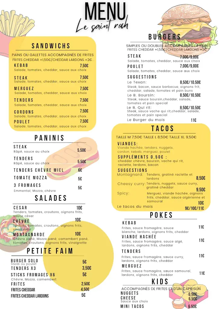 Menu_Le Saint roch_Mées_image_1