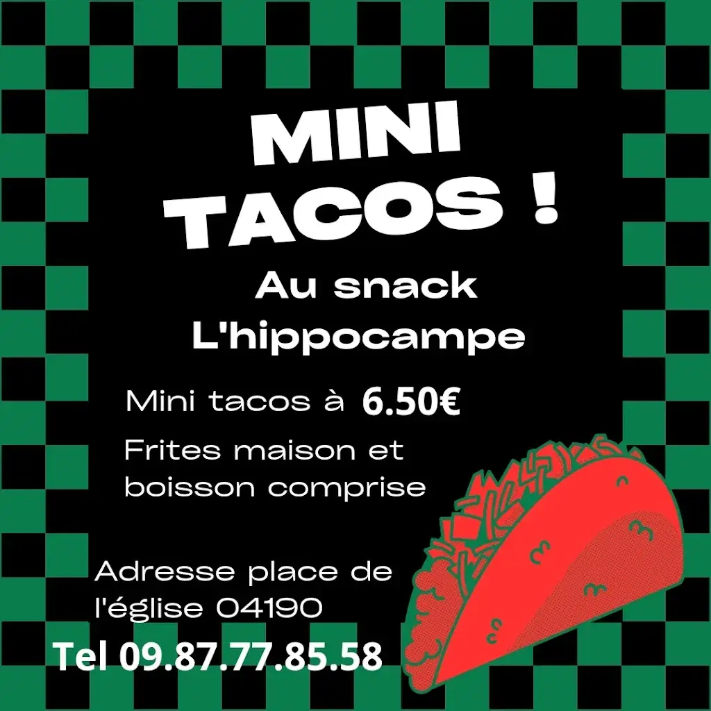 Menu_Snack et salon de thé L'hippocampe_Mées_image_2