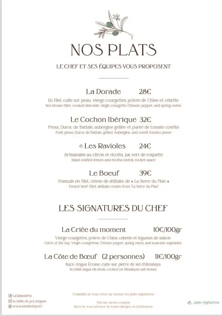 Menu_La Table de Pol_Lorgues_image_4